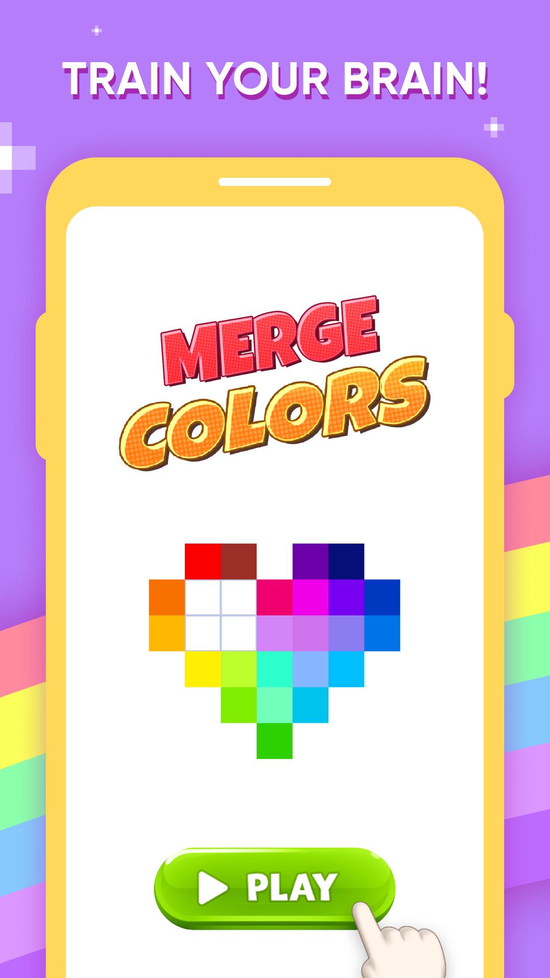 Merge Colors: Puzzle Coloring