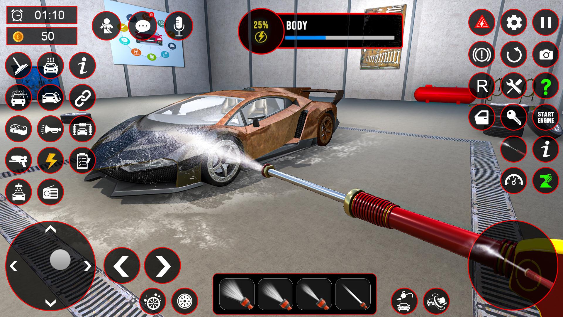 Modern Car Wash : Car Games 3D