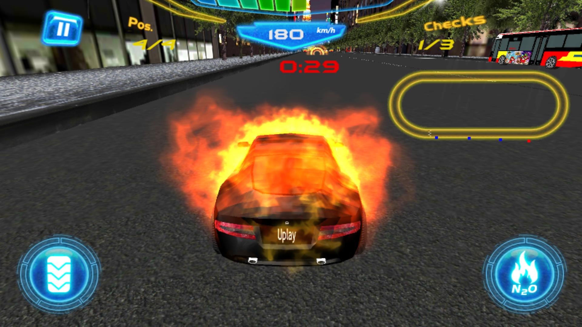 Fiery Asphalt Racing