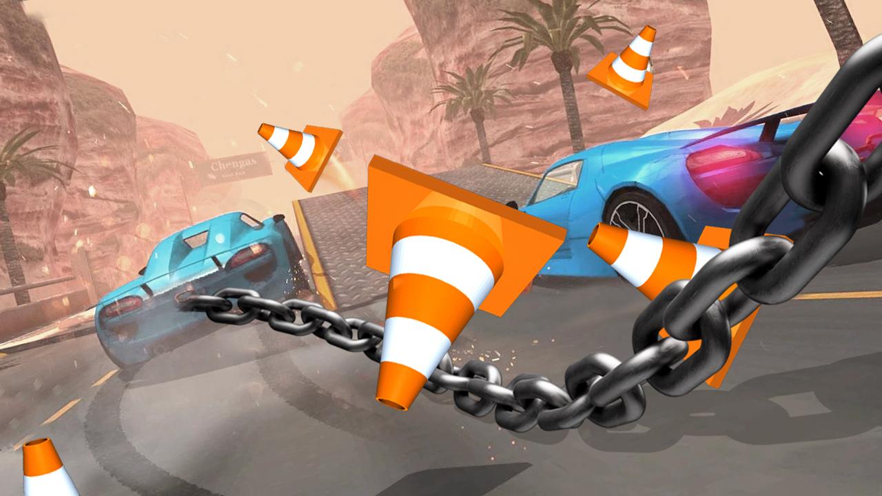 Chained Cars Impossible Stunts – Car Driving 2021