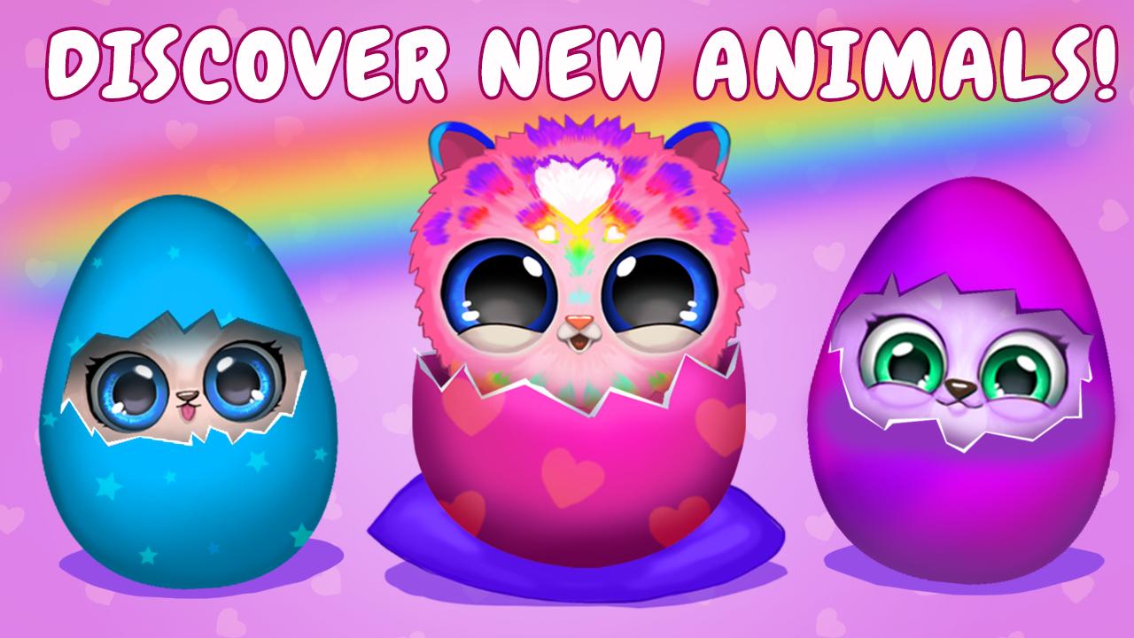 Merge Fluffy Animals: Egg pets