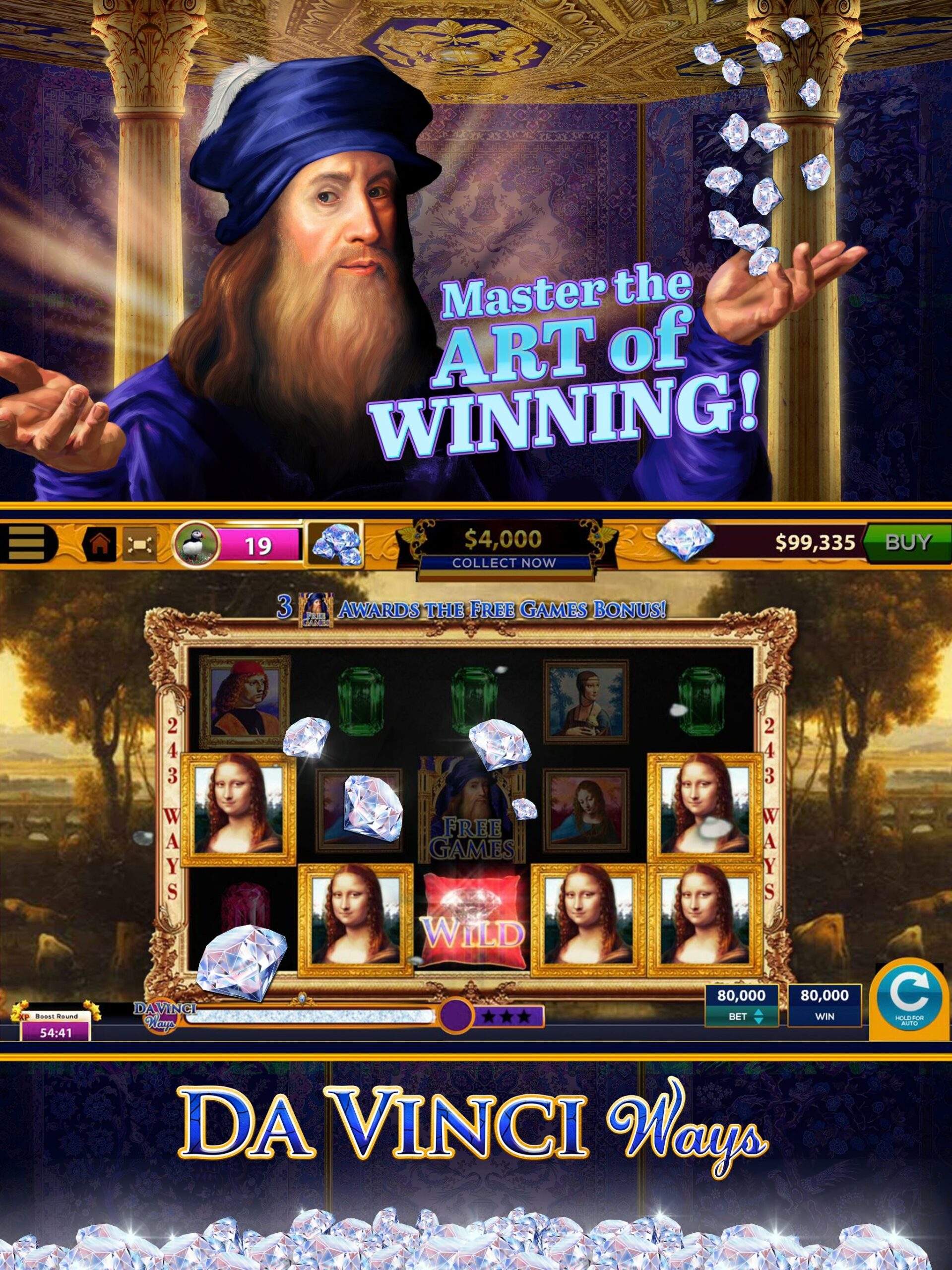 Da Vinci Diamonds Casino