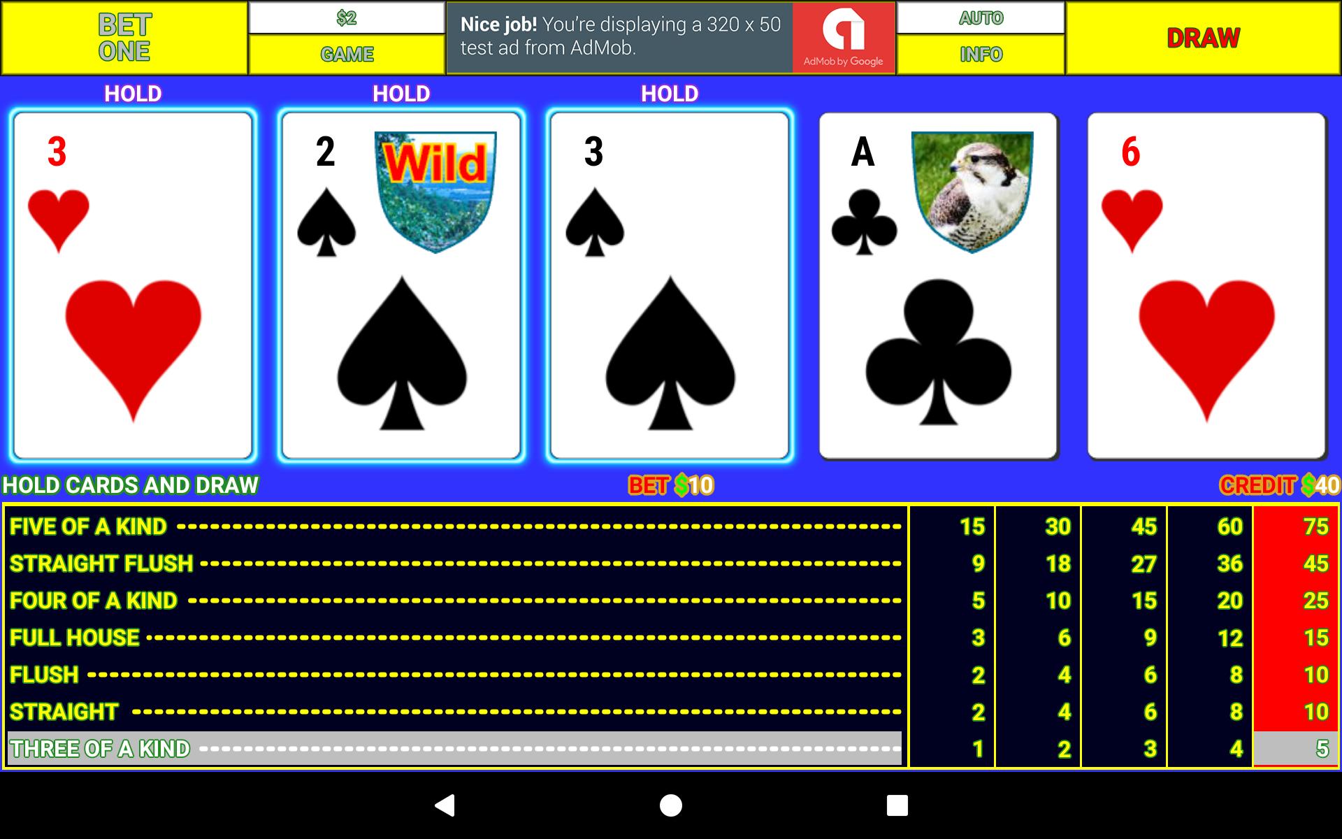 Ax Video Poker