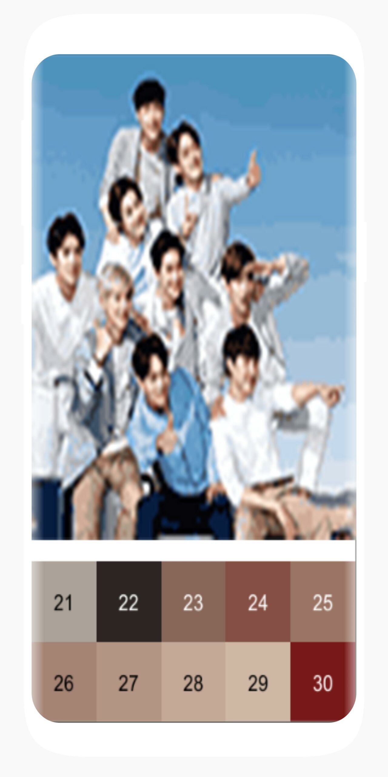 EXO Pixel Art