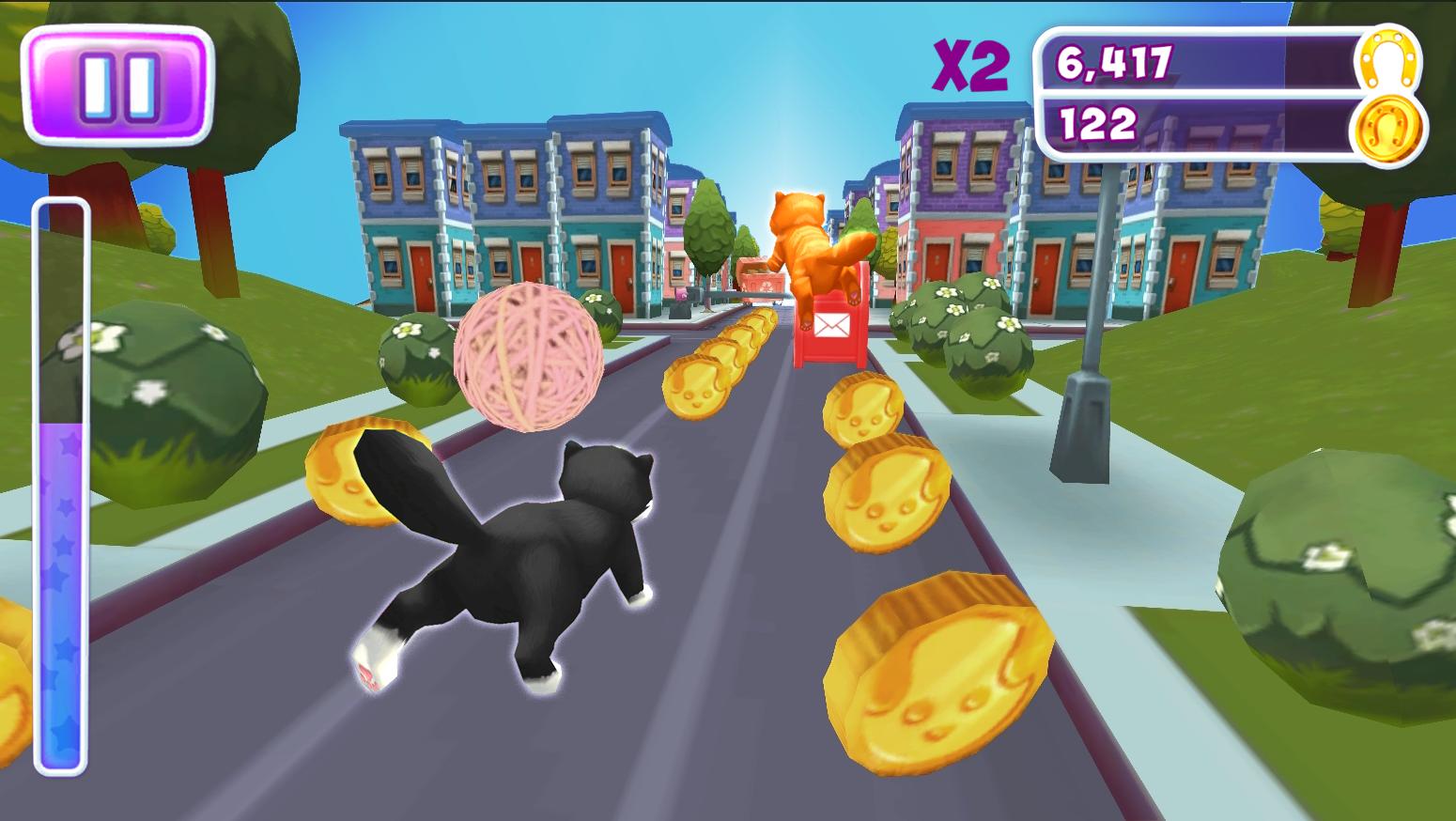 Cat Run: Kitty Runner Game