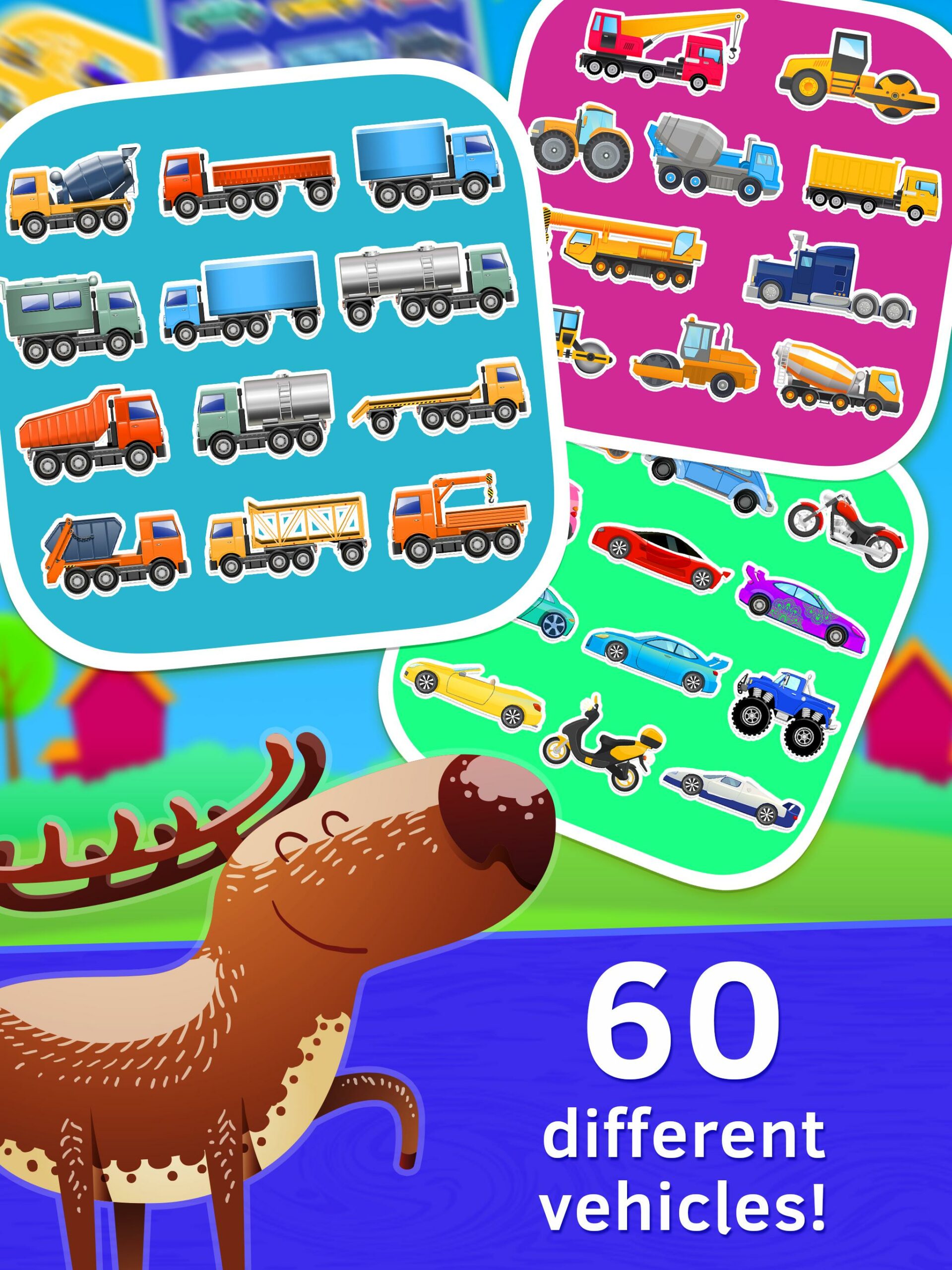 Truck Puzzles for Toddlers