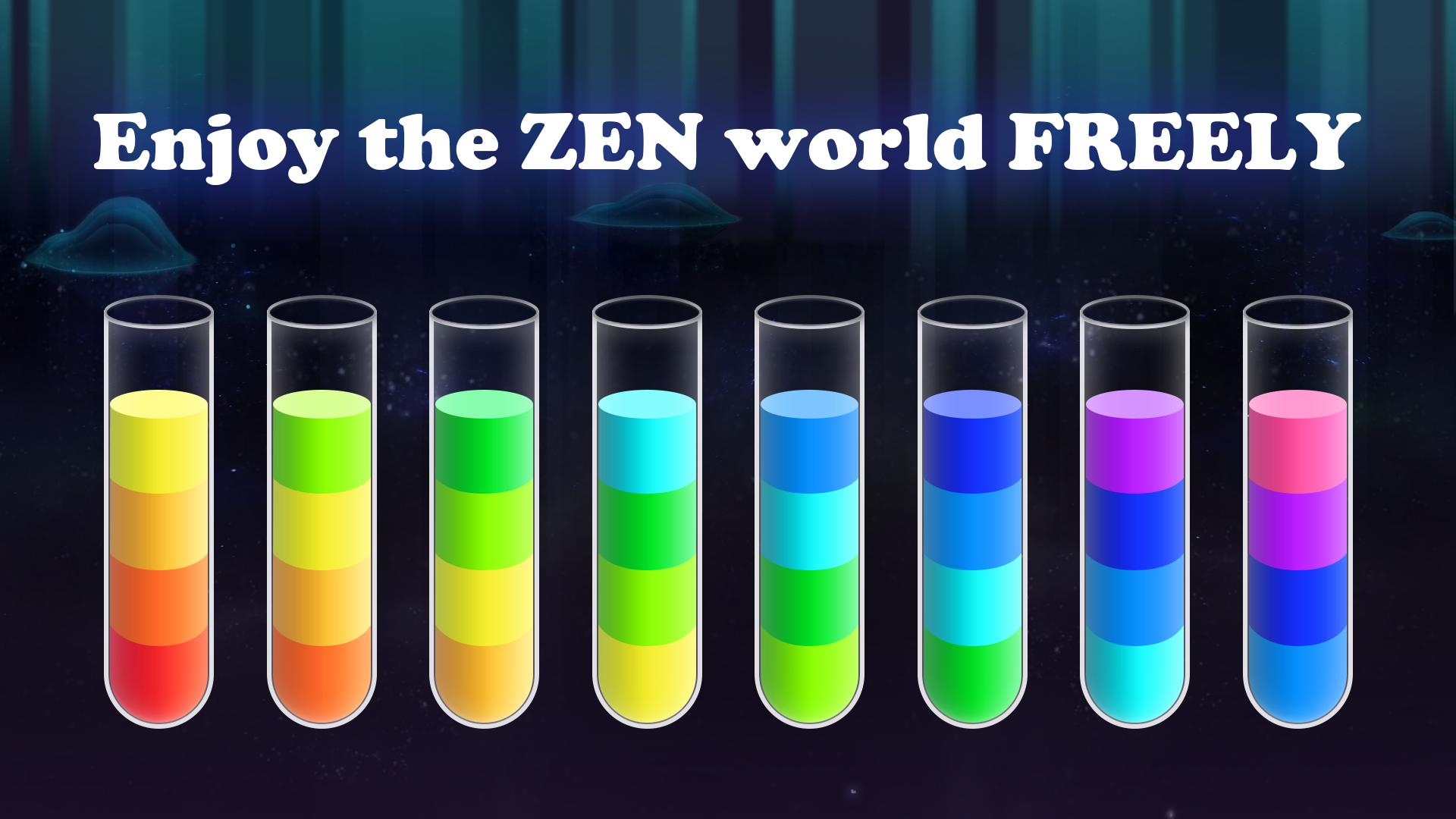 Zen Water Sort – Color Puzzle