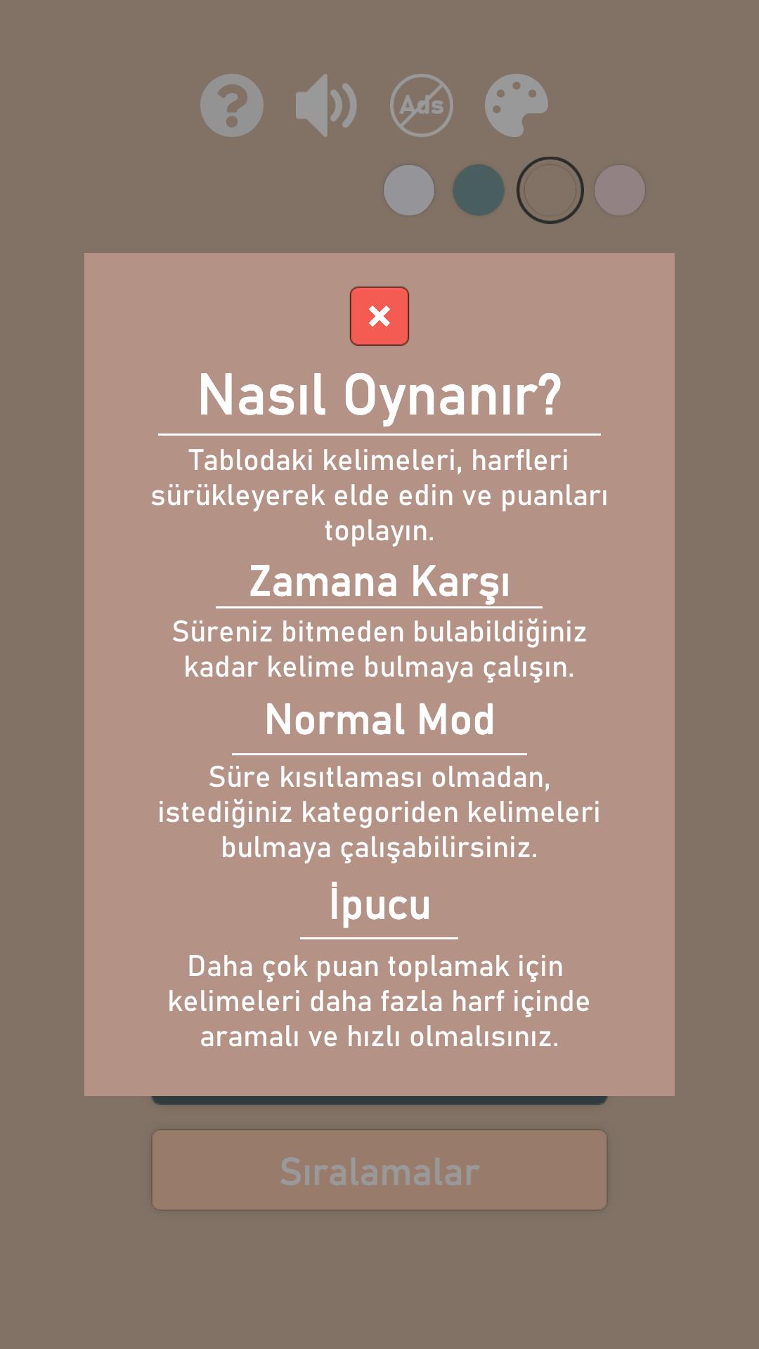 Kelime Bulmaca – Zamana Karşı