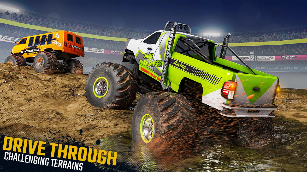 Monster Truck Stunt : Car Race