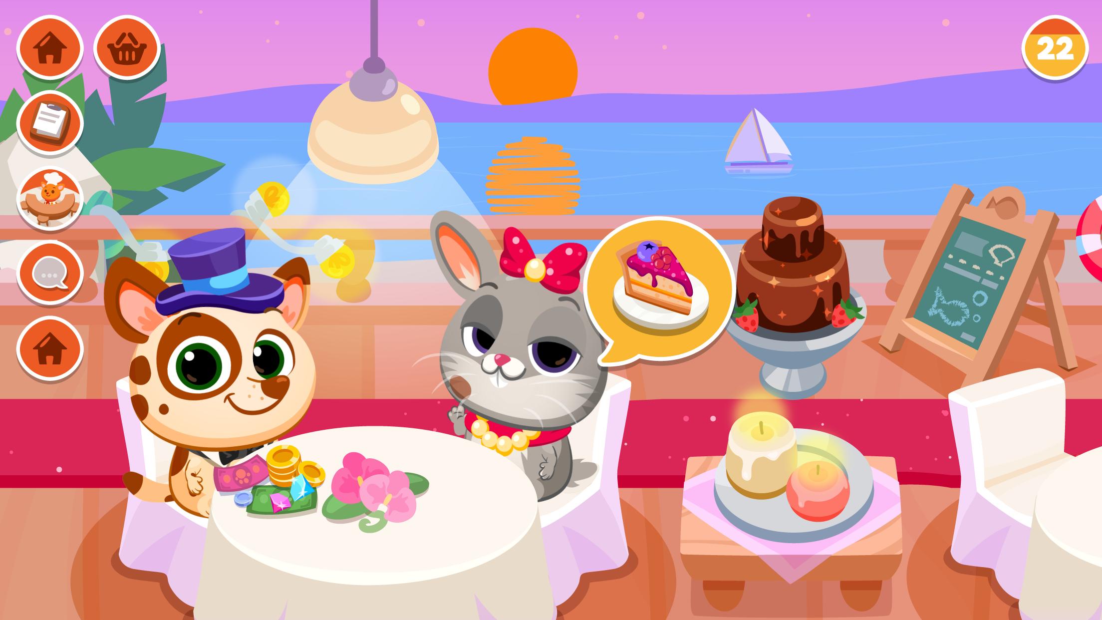 Bubbu Restaurant – My Cat Game