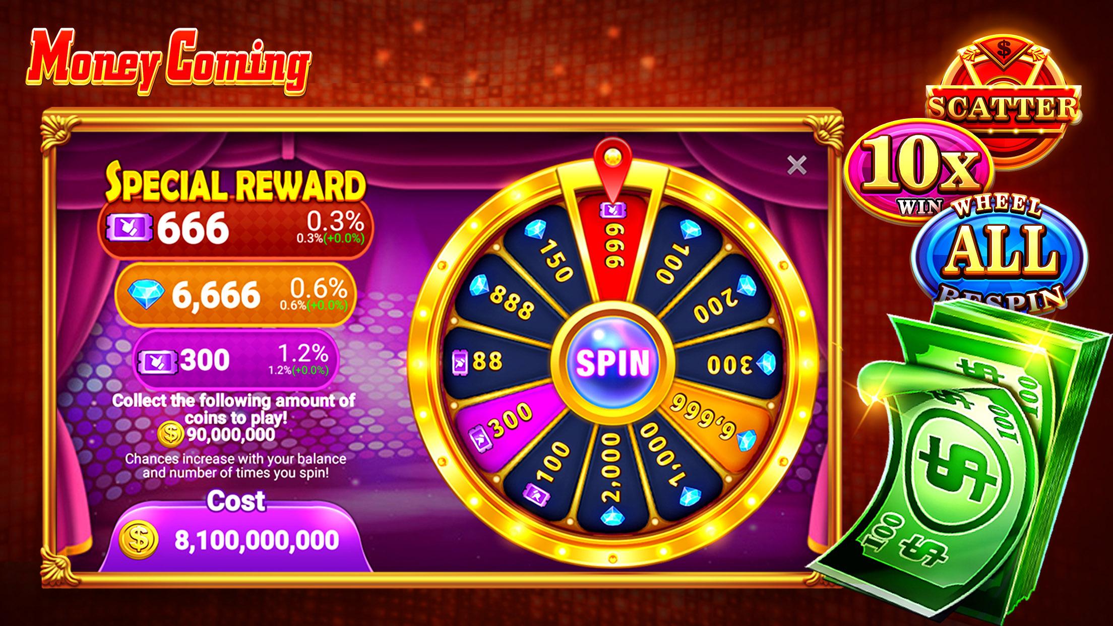 Money Coming Slot-TaDa Games