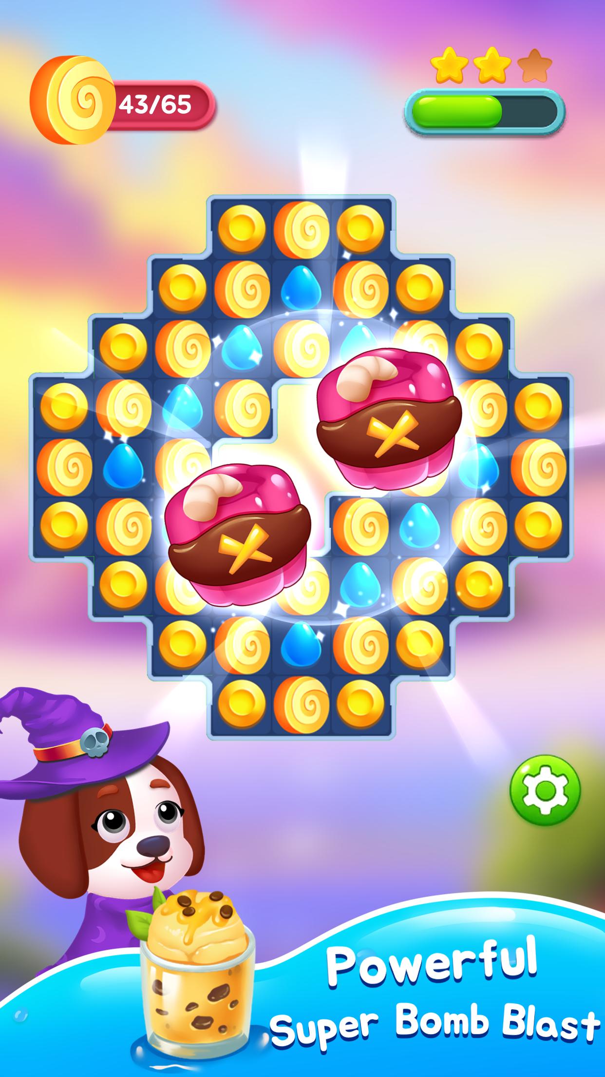 Candy Sweet Bee Puzzle Game