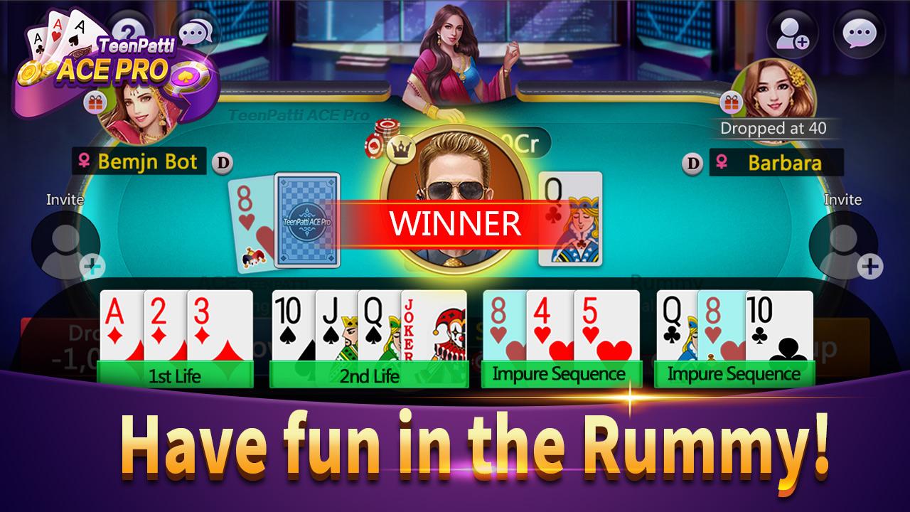 Teenpatti Ace Pro -poker,rummy