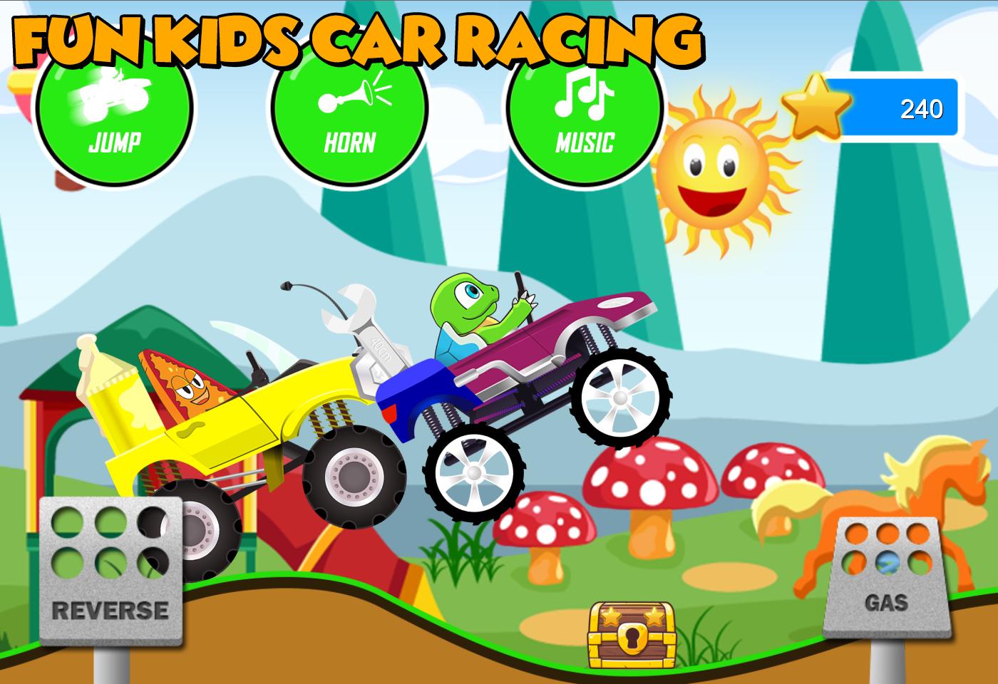 Fun Kids Car Racing Game