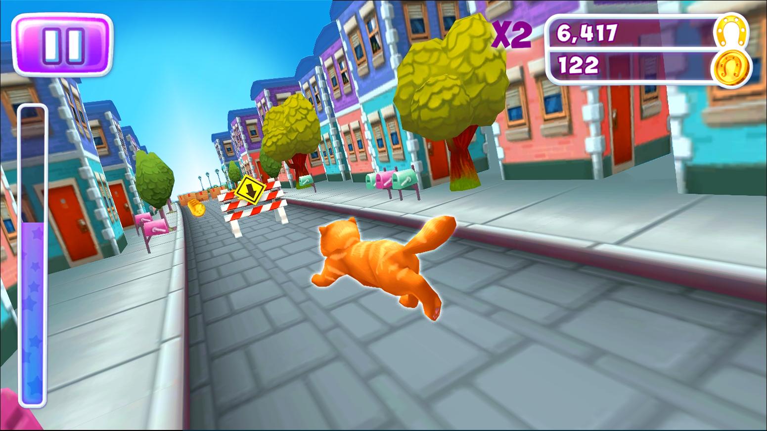 Cat Run: Kitty Runner Game