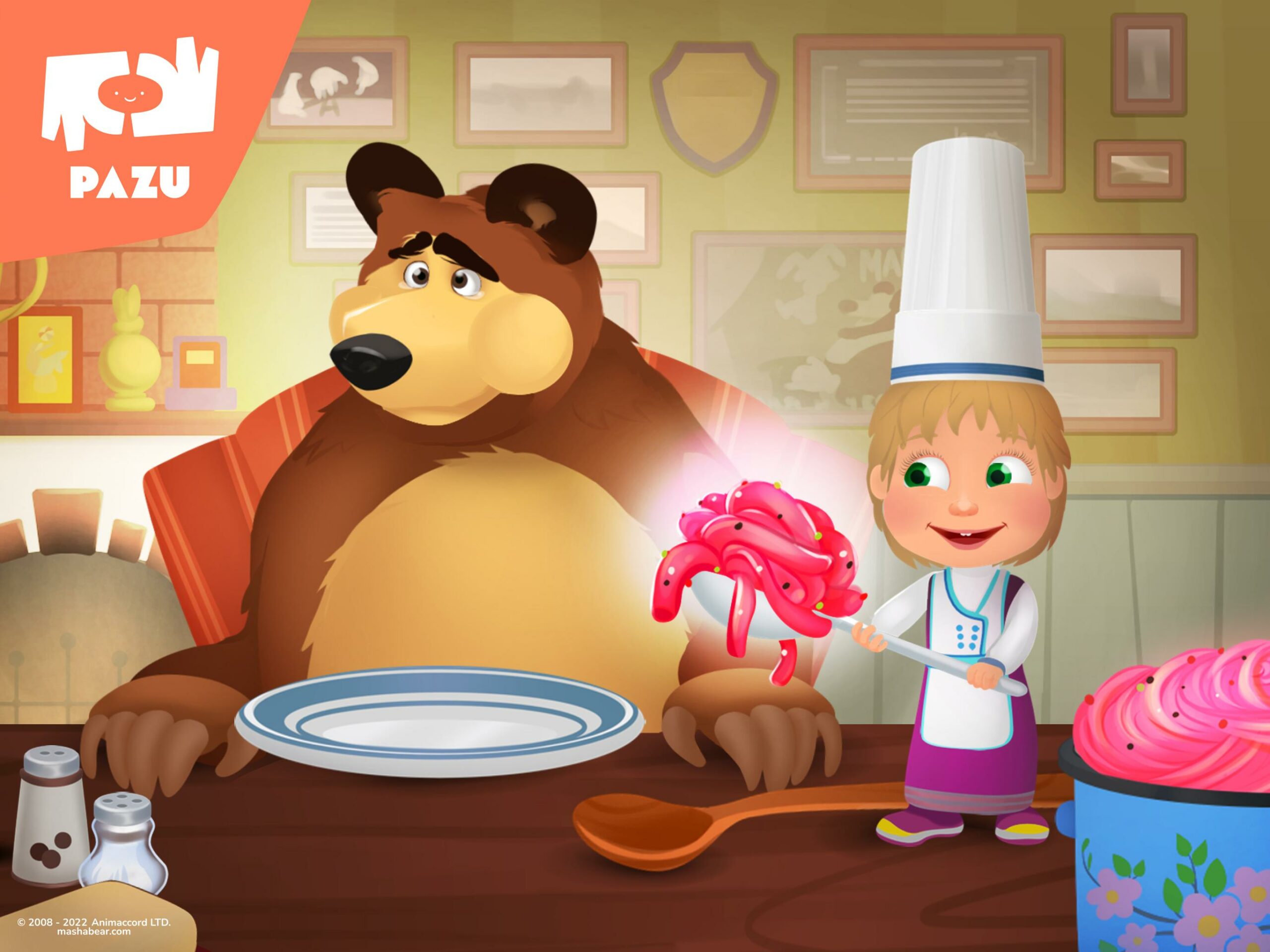 Masha and the Bear Kitchen